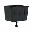 Бак для душа, 55 л, без ЭВН, пластиковый, чёрный - Фото 1