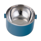 Ланч-бокс, 650 мл, сохраняет тепло 2 ч, нержавеющая сталь, бирюзовый - Фото 6