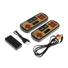 Игровая приставка XF-016, 620 игр, AV кабель, 2 беспроводных джойстика, чёрная - Фото 2