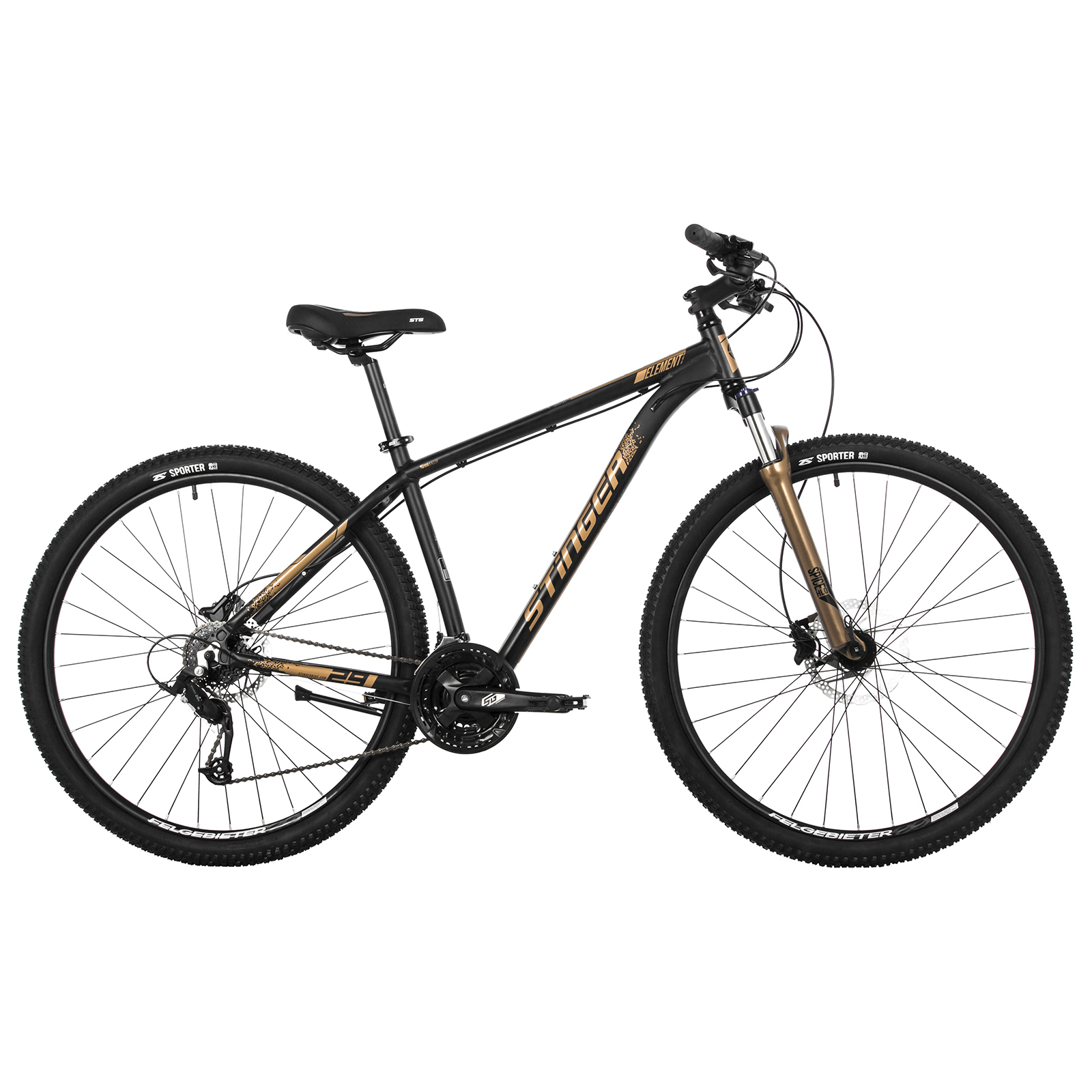 Велосипед 29" STINGER ELEMENT PRO, цвет золотистый, р. 18" (10322953 ...