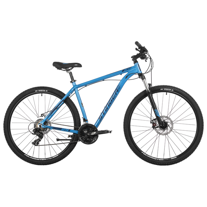 Велосипед 27.5&quot; STINGER ELEMENT EVO, цвет синий, р. 20&quot;