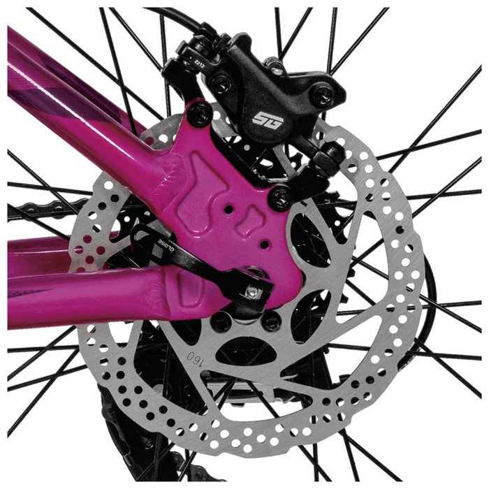 Велосипед 26" STINGER LAGUNA PRO, цвет розовый, р. 15"