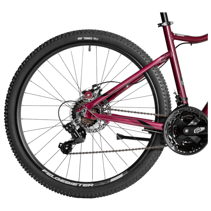 Велосипед 27.5" STINGER LAGUNA EVO, цвет красный, р. 17"