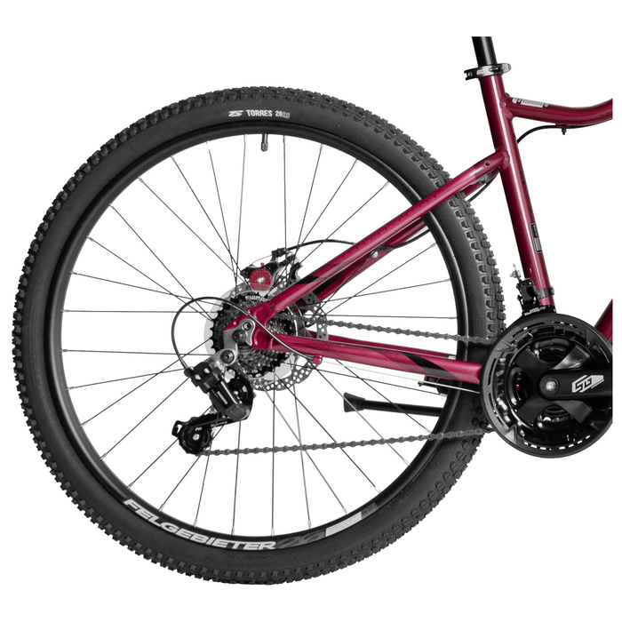 Велосипед 27.5" STINGER LAGUNA EVO, цвет красный, р. 19"