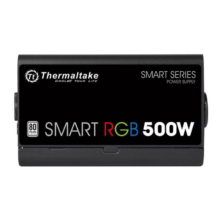 Блок питания Thermaltake ATX 500W Smart, 24+4+4pin, APFC, 120 мм fan, color LED 6xSATA, RTL   937187 - фото 51627128