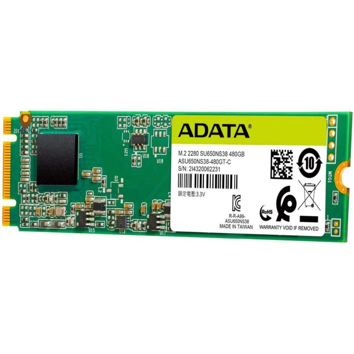 Накопитель SSD A-Data SATA III 480GB ASU650NS38-480GT-C Ultimate SU650 M.2 2280 - фото 51541511