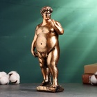 Интерьерная фигура "Толстый Давид" бронза, 24х6х10,5см - фото 321201338