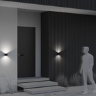 Архитектурная подсветка Outdoor O435WL-L10GF3K, 10Вт, 10х11х6,8 см, LED, 900Лм, 3000К, цвет графит - Фото 3
