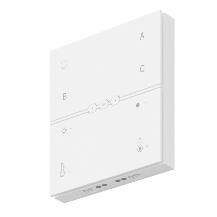 Беспроводная панель управления Technical DRC034-8-W, 9,1х8,6х1,5 см, цвет белый