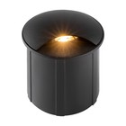 Светильник встраиваемый Outdoor O035-L3B3K, 3Вт, 6,2х6,2х5,8 см, LED, 30Лм, 3000К, цвет чёрный - Фото 2