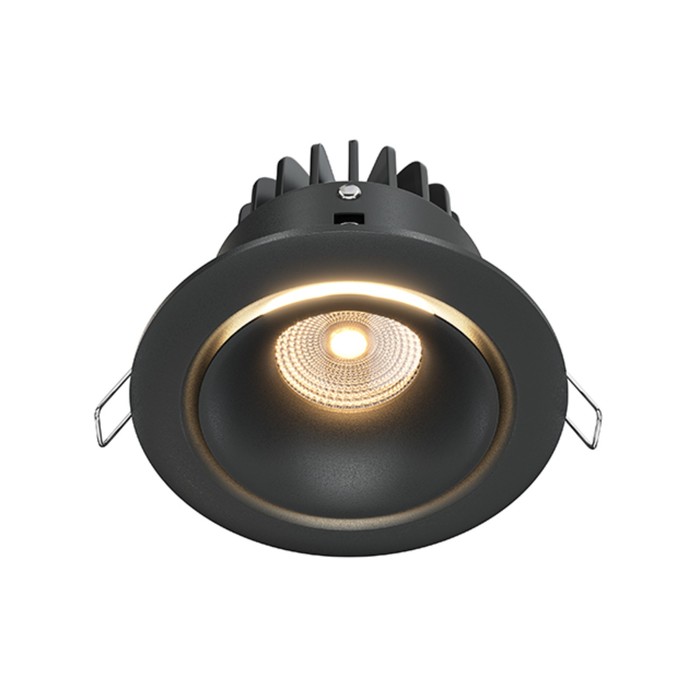 Светильник встраиваемый Technical DL031-2-L12B, 12Вт, 9,8х9,8х7,5 см, LED, 790Лм, 3000К, цвет чёрный
