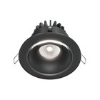 Светильник встраиваемый Technical DL031-L12W4K-B, 12Вт, 9,8х9,8х7,5 см, LED, 830Лм, 4000К, цвет чёрный - фото 4252439