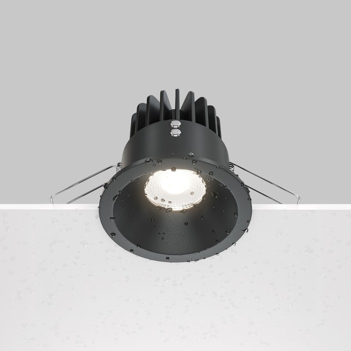 Светильник встраиваемый Technical DL034-L12W4K-B, 12Вт, 8,5х8,5х8,5 см, LED, 970Лм, 4000К, цвет чёрный - фото 1908079903