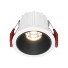 Светильник встраиваемый Technical DL043-01-10W3K-RD-WB, 10Вт, 6,5х6,5х5,2 см, LED, 450Лм, 3000К, цвет бело-чёрный - фото 297433122