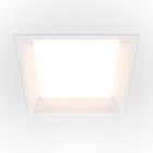 Светильник встраиваемый Technical DL054-24W3K-W, 24Вт, 17х17х5,5 см, LED, 1800Лм, 3000К, цвет белый - фото 4252869