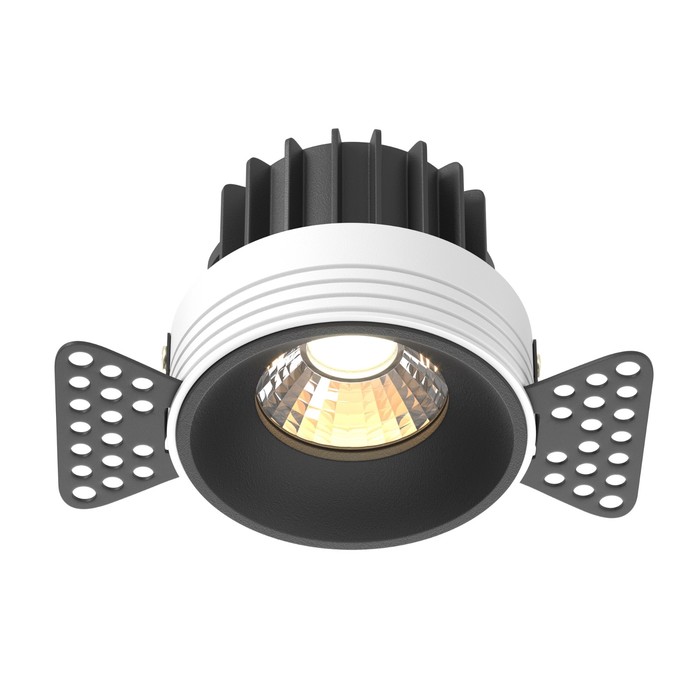 Светильник встраиваемый Technical DL058-12W3K-TRS-B, 12Вт, 7,4х7,4х6 см, LED, 880Лм, 3000К, цвет чёрный