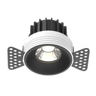 Светильник встраиваемый Technical DL058-12W4K-TRS-B, 12Вт, 7,4х7,4х6 см, LED, 940Лм, 4000К, цвет чёрный - фото 4253049