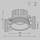 Светильник встраиваемый Technical DL058-7W3K-TRS-W, 7Вт, 5,4х5,4х5,3 см, LED, 460Лм, 3000К, цвет белый - Фото 9