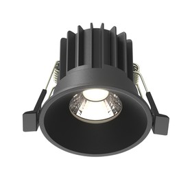 Светильник встраиваемый Technical DL058-7W4K-B, 7Вт, 6х6х5,3 см, LED, 470Лм, 4000К, цвет чёрный