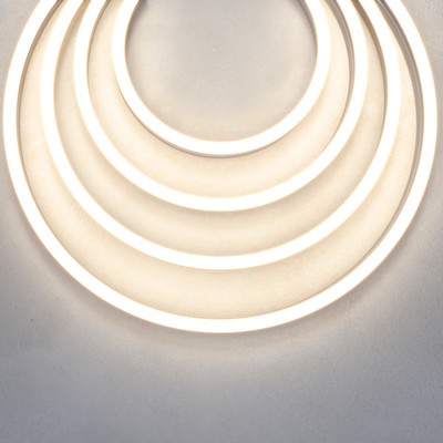 Гибкий неон Led Strip, IP67, 9.6Вт/м, LED, 3000К, свечение тёплое белое
