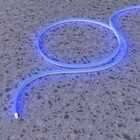 Гибкий неон Led Strip, IP67, 9.6Вт/м, LED, свечение синее - Фото 3