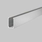 Алюминиевый профиль для гибкого неона Led Strip 20071, 100х0,8х1,4 см, цвет серебро - фото 4253779