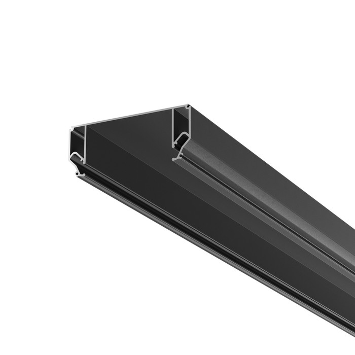 Алюминиевый профиль ниши скрытого монтажа в натяжной потолок Technical ALM-9940-SC-B-2M, 200х9,9х4 см, цвет чёрный - фото 1909549714
