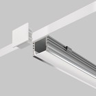 Алюминиевый профиль накладной Led Strip ALM005S-2M, 200х1,6х1,2 см, цвет серебро - Фото 5