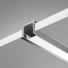 Алюминиевый профиль встраиваемый Led Strip ALM006S-2M, 200х2,2х1,2 см, цвет серебро - Фото 3