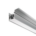 Алюминиевый профиль для натяжного потолка Led Strip ALM012S-2M, 200х5,2х3,5 см, цвет серебро - фото 297435388