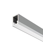 Алюминиевый профиль накладной Led Strip ALM-0809-S-2M, 200х0,78х0,9 см, цвет серебро - фото 297435406