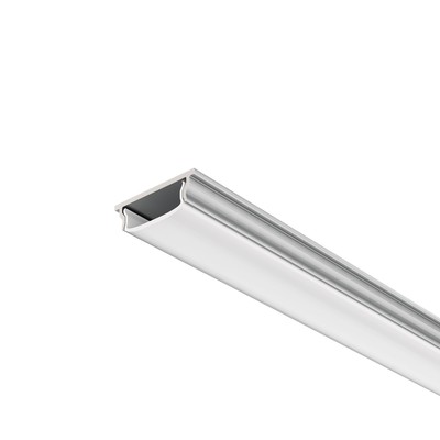 Алюминиевый профиль накладной Led Strip ALM-1806-S-2M, 200х1,8х0,6 см, цвет серебро