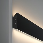 Алюминиевый профиль накладной Led Strip ALM-1848-B-2M, 200х4,83х1,8 см, цвет чёрный - Фото 6