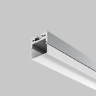 Алюминиевый профиль подвесной-накладной Led Strip ALM-2020B-S-2M, 200х2х2 см, цвет серебро - Фото 3