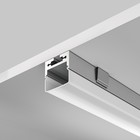 Алюминиевый профиль подвесной-накладной Led Strip ALM-2020B-S-2M, 200х2х2 см, цвет серебро - Фото 8