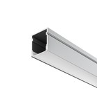Алюминиевый профиль накладной Led Strip ALM-2020-S-2M, 200х2х2 см, цвет серебро - Фото 1