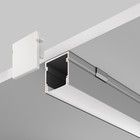 Алюминиевый профиль накладной Led Strip ALM-2020-S-2M, 200х2х2 см, цвет серебро - Фото 3