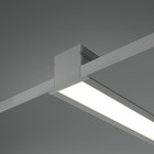 Алюминиевый профиль встраиваемый Led Strip ALM-2720-S-2M, 200х2,7х2 см, цвет серебро - Фото 6