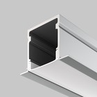 Алюминиевый профиль встраиваемый Led Strip ALM-2720-S-2M, 200х2,7х2 см, цвет серебро - Фото 7