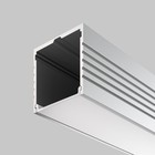 Алюминиевый профиль накладной Led Strip ALM-3535A-S-2M, 200х3,5х3,48 см, цвет серебро - Фото 7