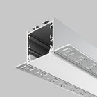 Алюминиевый профиль скрытого монтажа Led Strip ALM-7135-S-2M, 200х7,15х3,5 см, цвет серебро - Фото 7