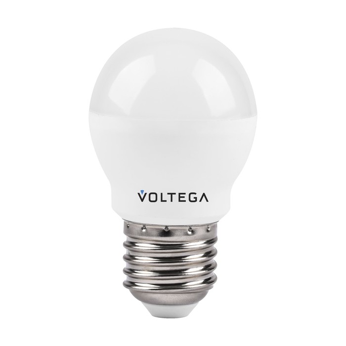 Лампа Voltega 8455, 10Вт, 4,5х4,5х8 см, E27, 880Лм, 2800К, цвет матовый - Фото 1