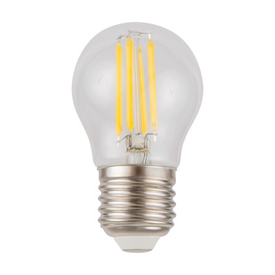 Лампа Voltega 8467, 5Вт, 7,8х7,4 см, E27, 400Лм, 4000К, цвет прозрачный