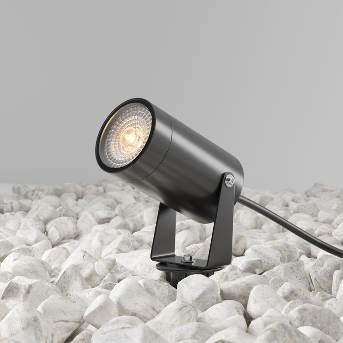 Светильник ландшафтный Outdoor O025FL-01B, 1х20Вт, 5,5х5,5х29,5 см, GU10, цвет чёрный - фото 1909550650