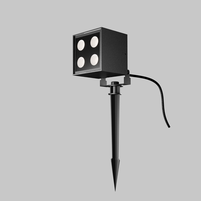 Светильник ландшафтный Outdoor O309FL-L8B3K, 8Вт, 8х9,5х30,5 см, LED, 500Лм, 3000К, цвет чёрный - фото 1928539127