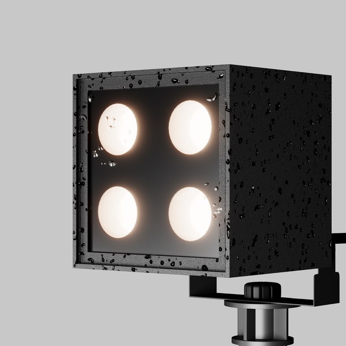 Светильник ландшафтный Outdoor O309FL-L8B3K, 8Вт, 8х9,5х30,5 см, LED, 500Лм, 3000К, цвет чёрный - фото 1909550715
