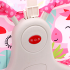 Музыкальная люлька для новорожденных, цвет розовый - фото 4502477