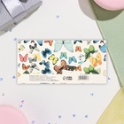 Конверт для денег "С наилучшими пожеланиями!" бабочки, 16,5х8 см - Фото 3