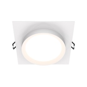 Светильник встраиваемый Technical DL086-GX53-SQ-W, 1х15Вт, 11х11х5,2 см, GX53, цвет белый