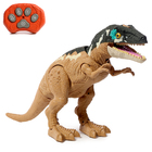 Динозавр «T-Rex», радиоуправление, эффект дыма, проектор, цвет МИКС - фото 5715870